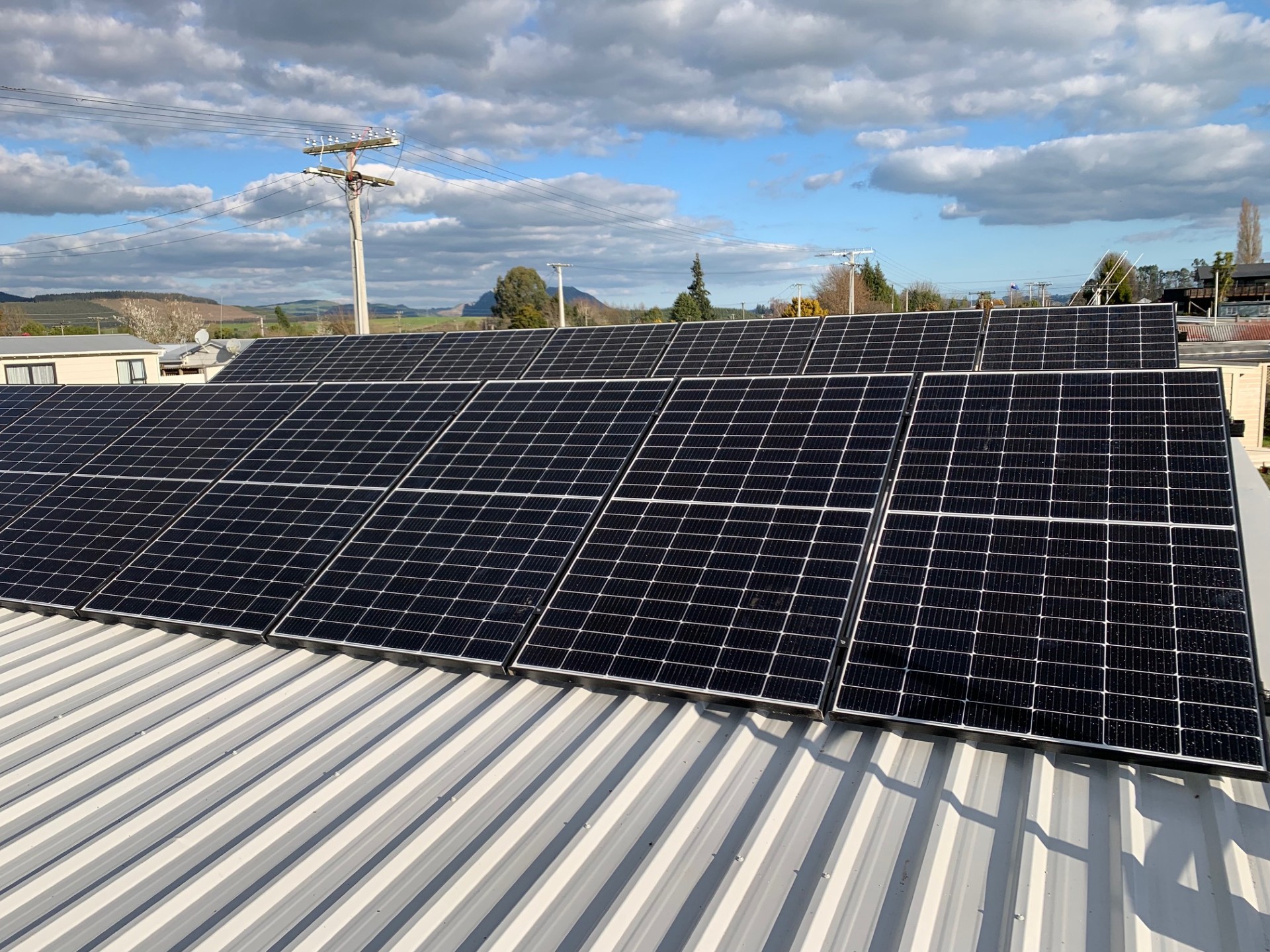 Commercial solar installations
